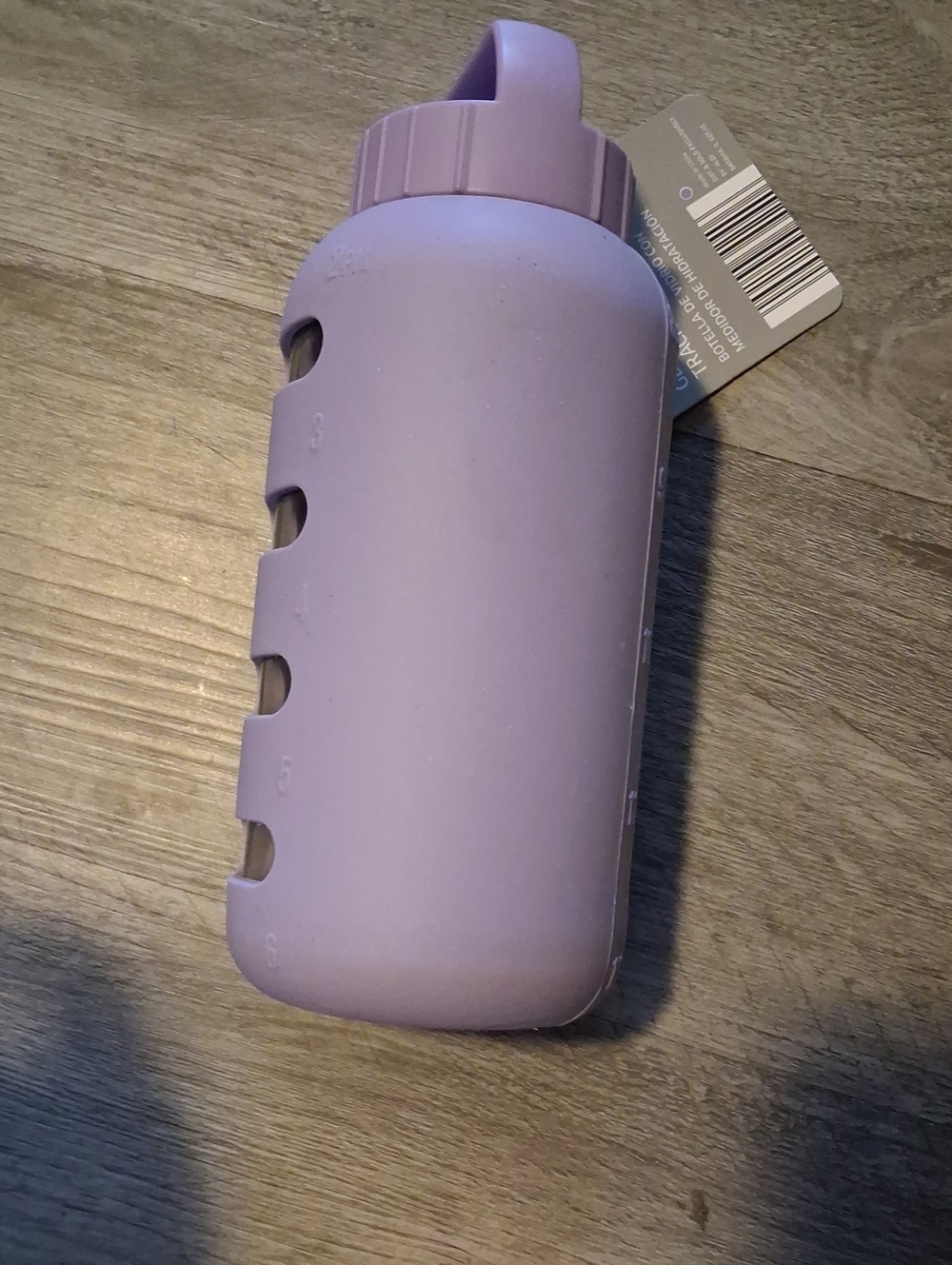 BNWT Crofton Lavender Silicone Protective Bottle Sleeve-Water Tracker